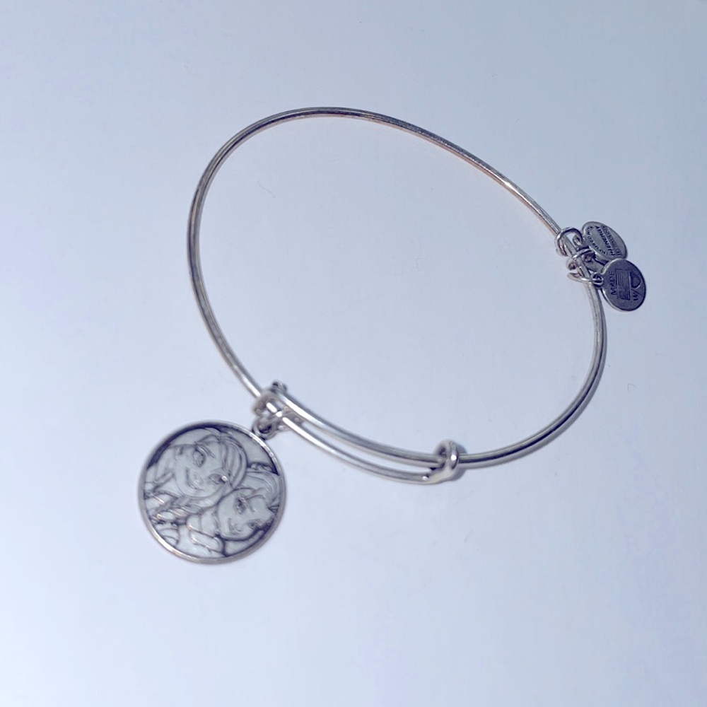 Alex and Ani: Elsa and Anna Bracelet (Silver)